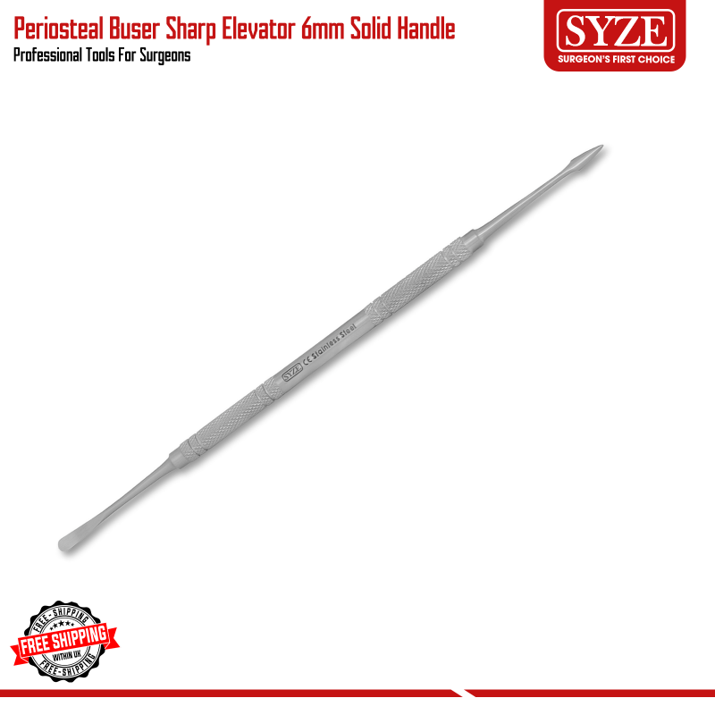 Buser Periosteal Elevator 6mm Tissue & Bone Exposure Tool