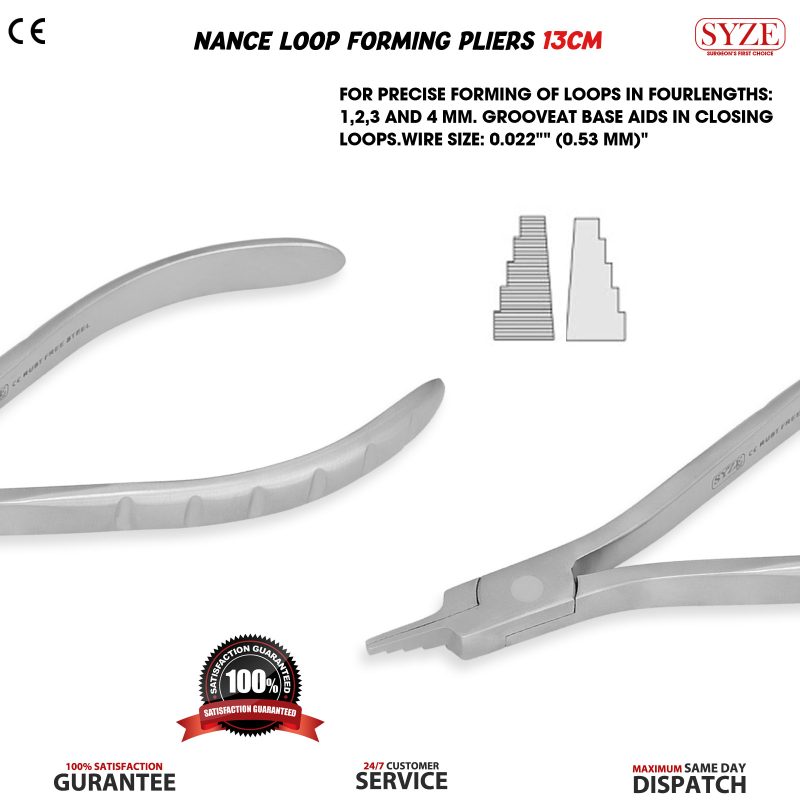Nance Loop Forming Pliers 13cm