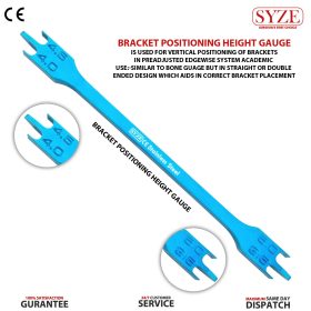 0.22 Bracket Height Gauge Blue Coated