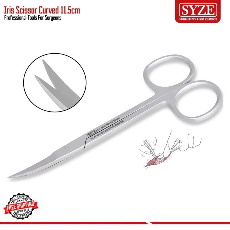 Iris Scissors Curve 11.5cm