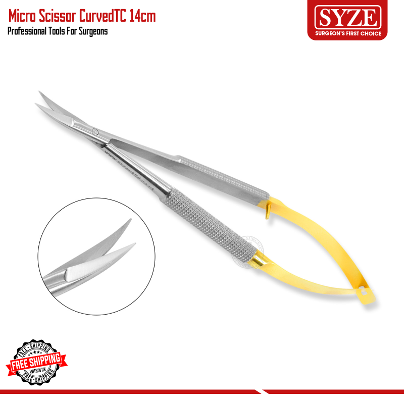 Micro Scissor TC 14cm