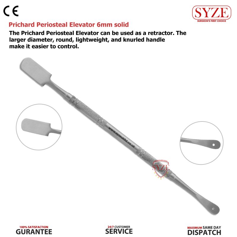 Prichard Periosteal Elevator 6mm solid