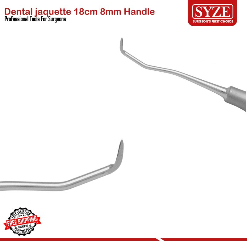 Dental Jaquette Scaler For Tartar, Plaque, & Calculus Removal Tool