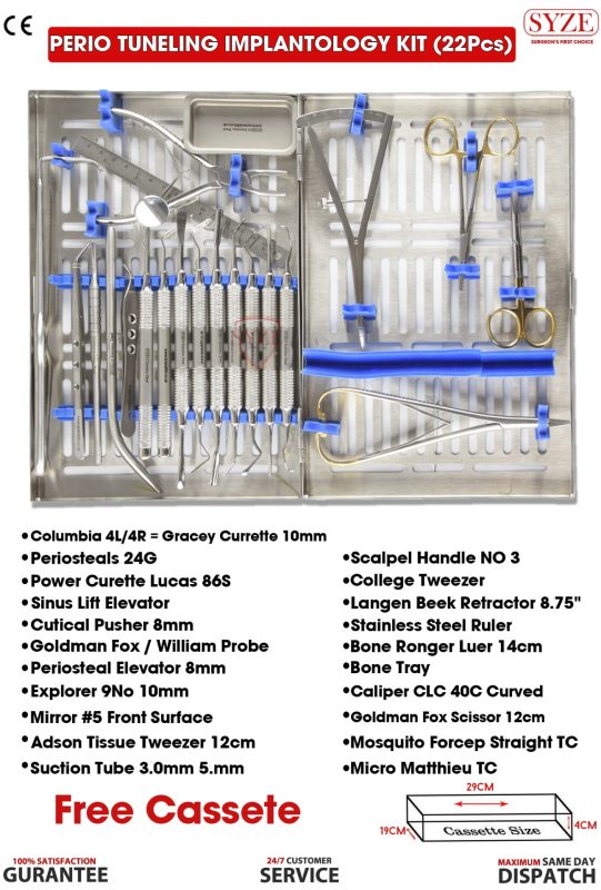 Dental Implant Surgery Kit 22 Pcs
