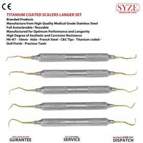 Titanium Coated Langer Scalers Set