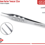 Micro Adson Kocher Tissue Forceps 12cm