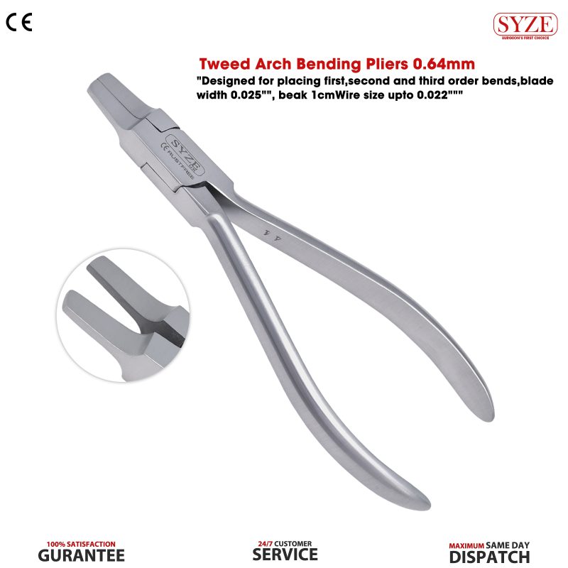 Tweed Arch Bending Pliers 0.64mm