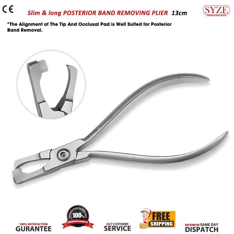 Slim & Long Posterior Band Removing Pliers