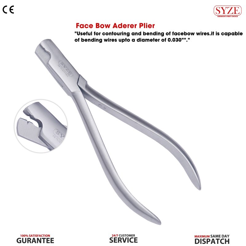 Face Bow Aderer Plier