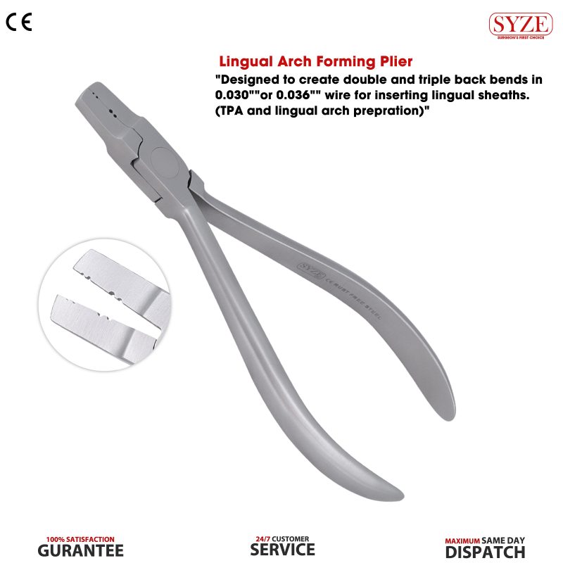 Lingual Arch Forming Plier
