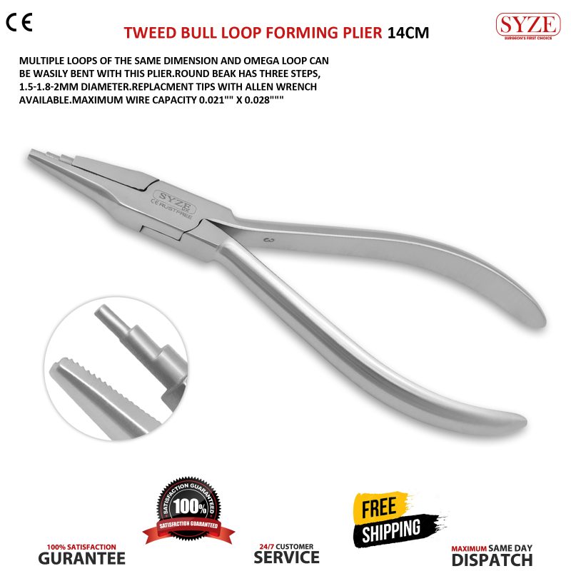 Tweed bull Loop Forming Pliers
