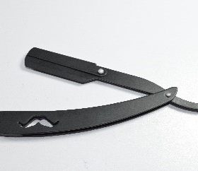 Moustache Style Full Black Regular Clip Razor
