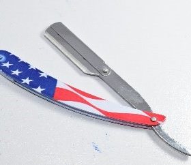 UK Flag Handle Front Polish Clip Razor