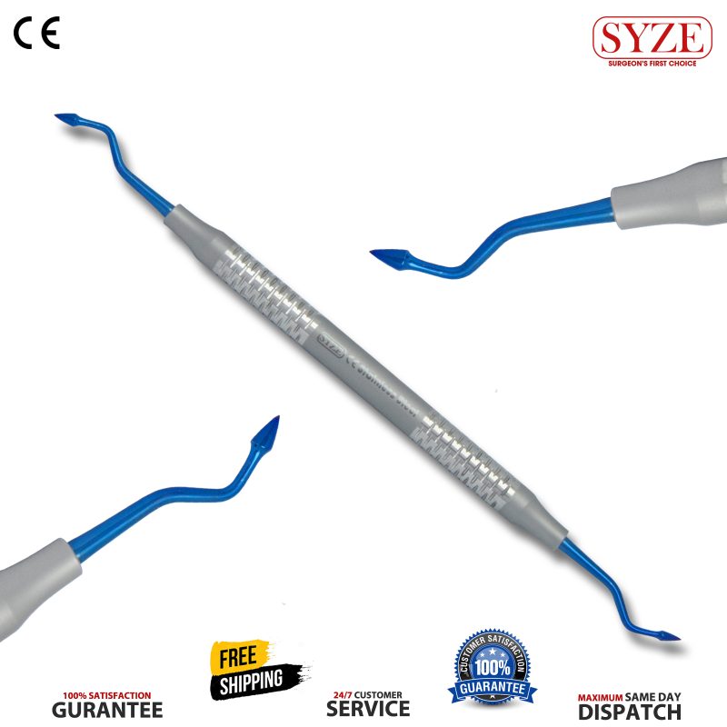 3pc Dental Composite Filling Set Blue Coated (Ora Craft Amalgam Composite)