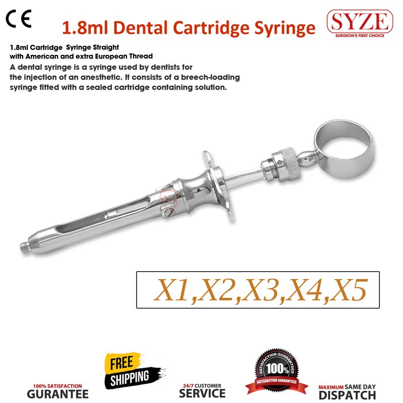 1.8ml Cartridge Syringe Straight