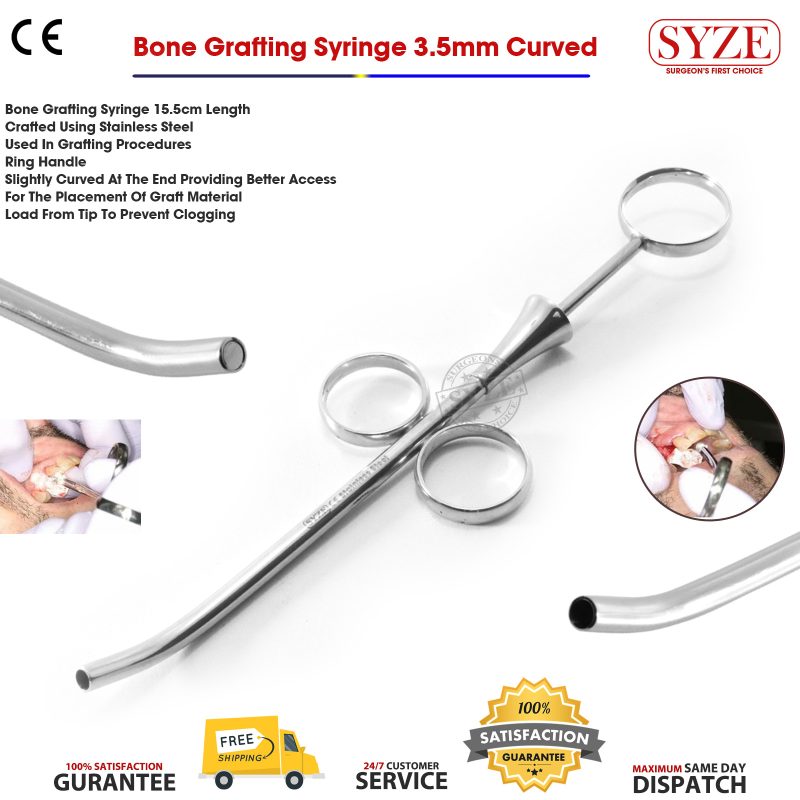 Implantology Bone injector and collectors | Bone Graft Syringe | Dental Bone grafting