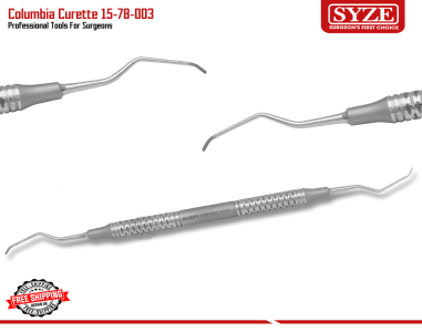 Dental Columbia Scaler – For Tartar, Plaque, & Calculus Removal