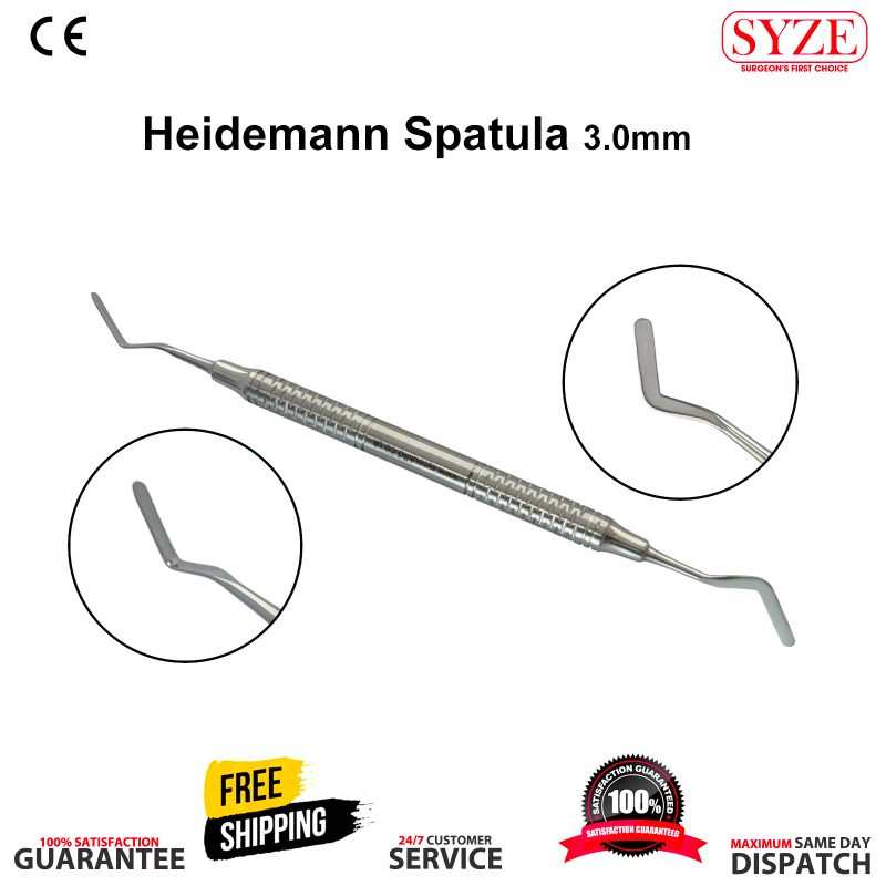 Heidemann Spatula 3.0mm Lab Instrument