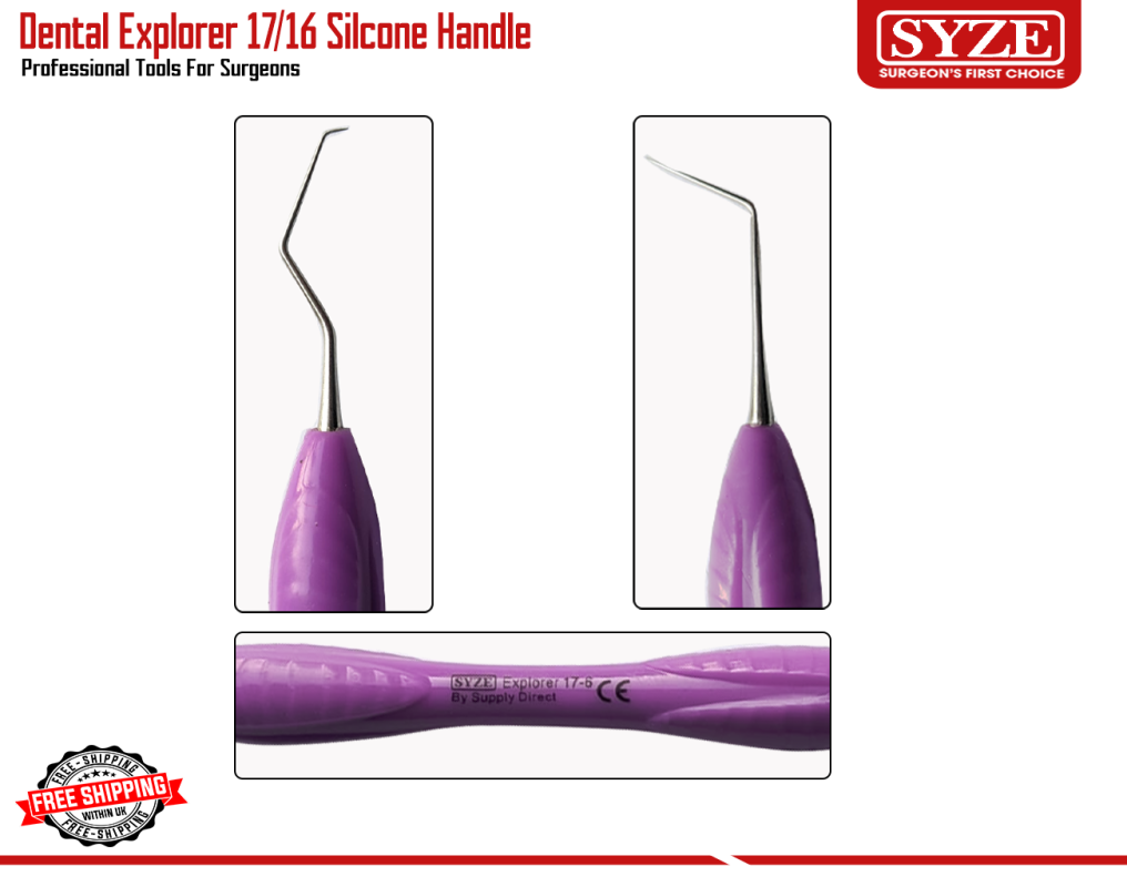 Explorer 17-16 Double Ended Plaque Calculus Checking Hygienists